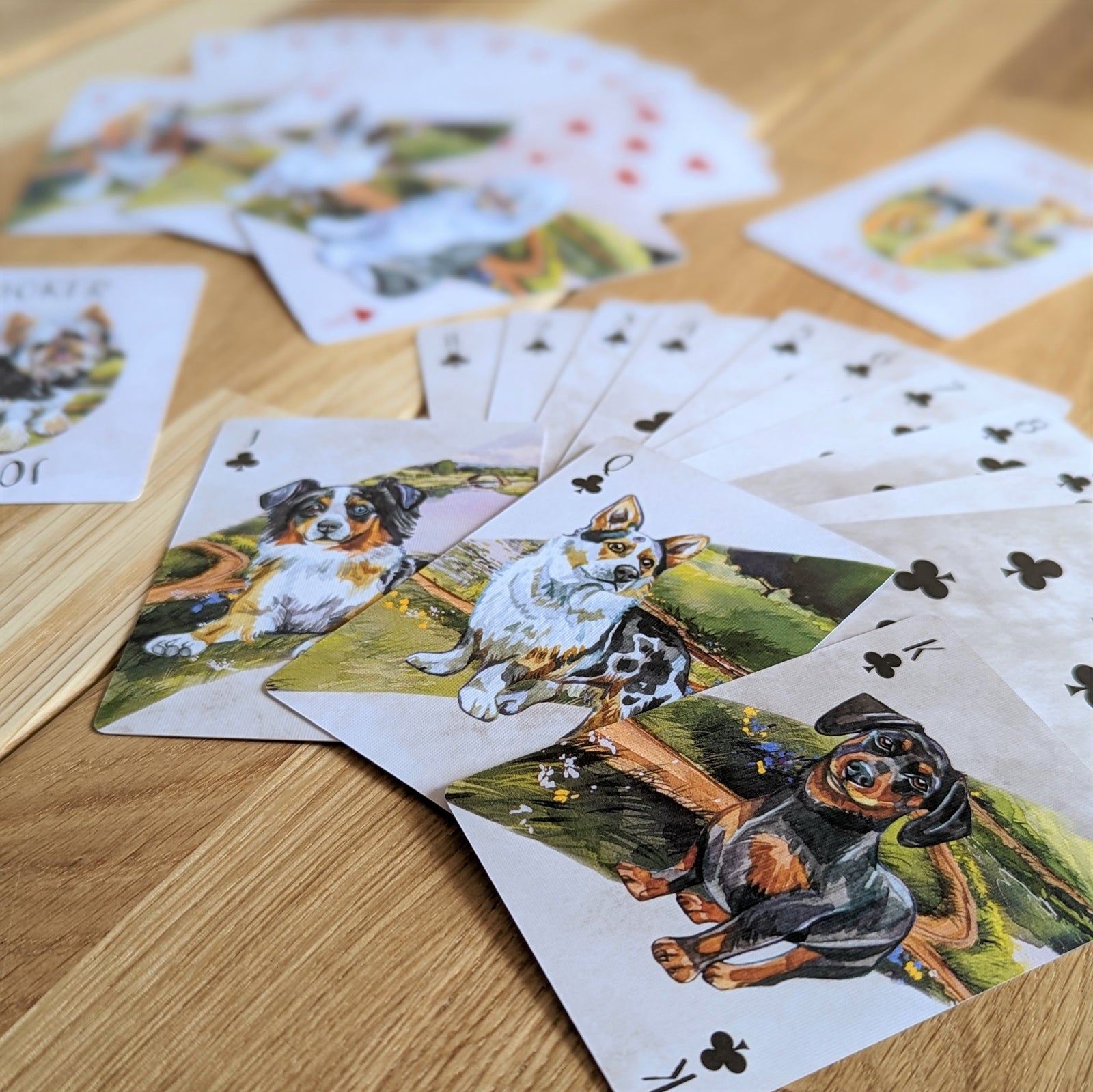Dog Park Playing Cards