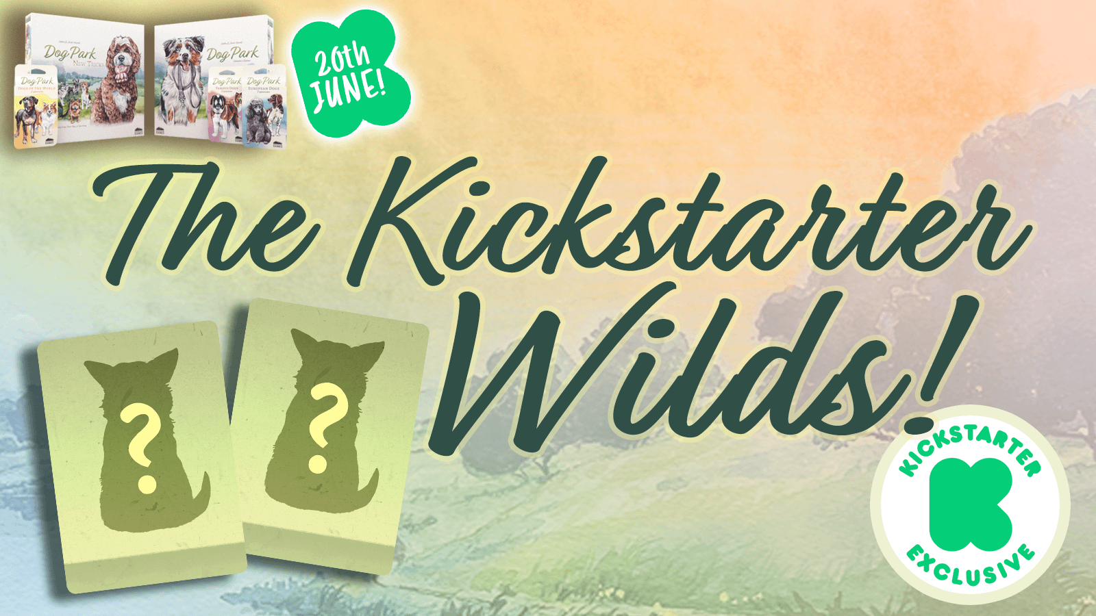 The Dog Park New Tricks Kickstarter Wilds Birdwood Games